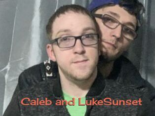 Caleb_and_LukeSunset