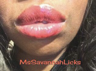 MsSavannahLicks