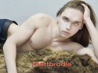 Mattbrodie